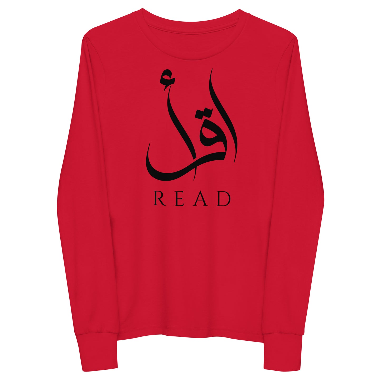 Youth long sleeve Iqraa(ik-ruh) Tee
