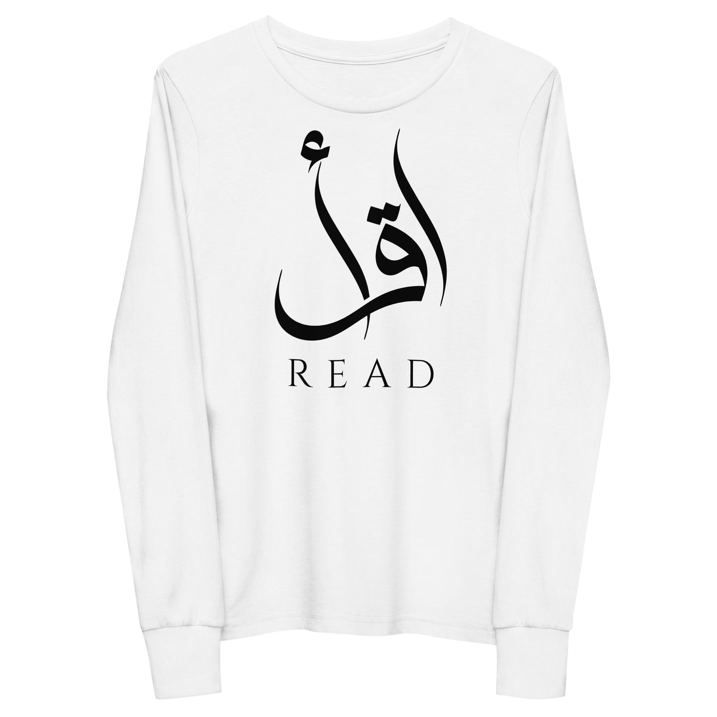 Youth long sleeve Iqraa(ik-ruh) Tee